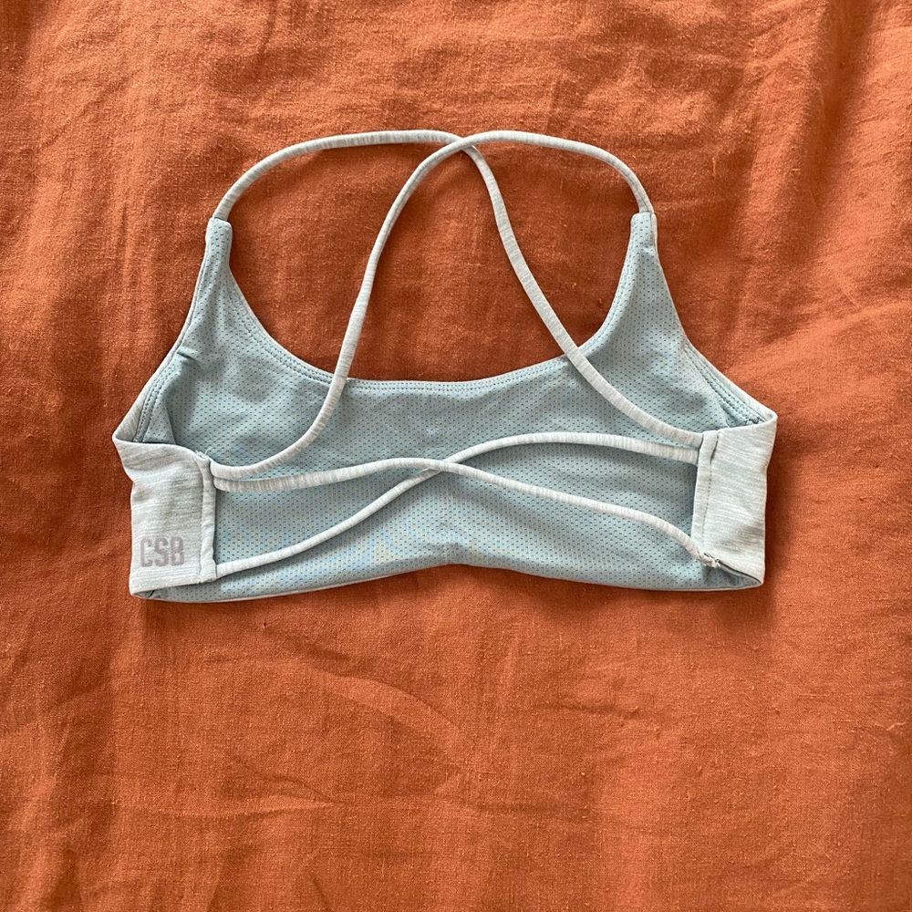CSB Lexi Crop Strappy Sports Bra